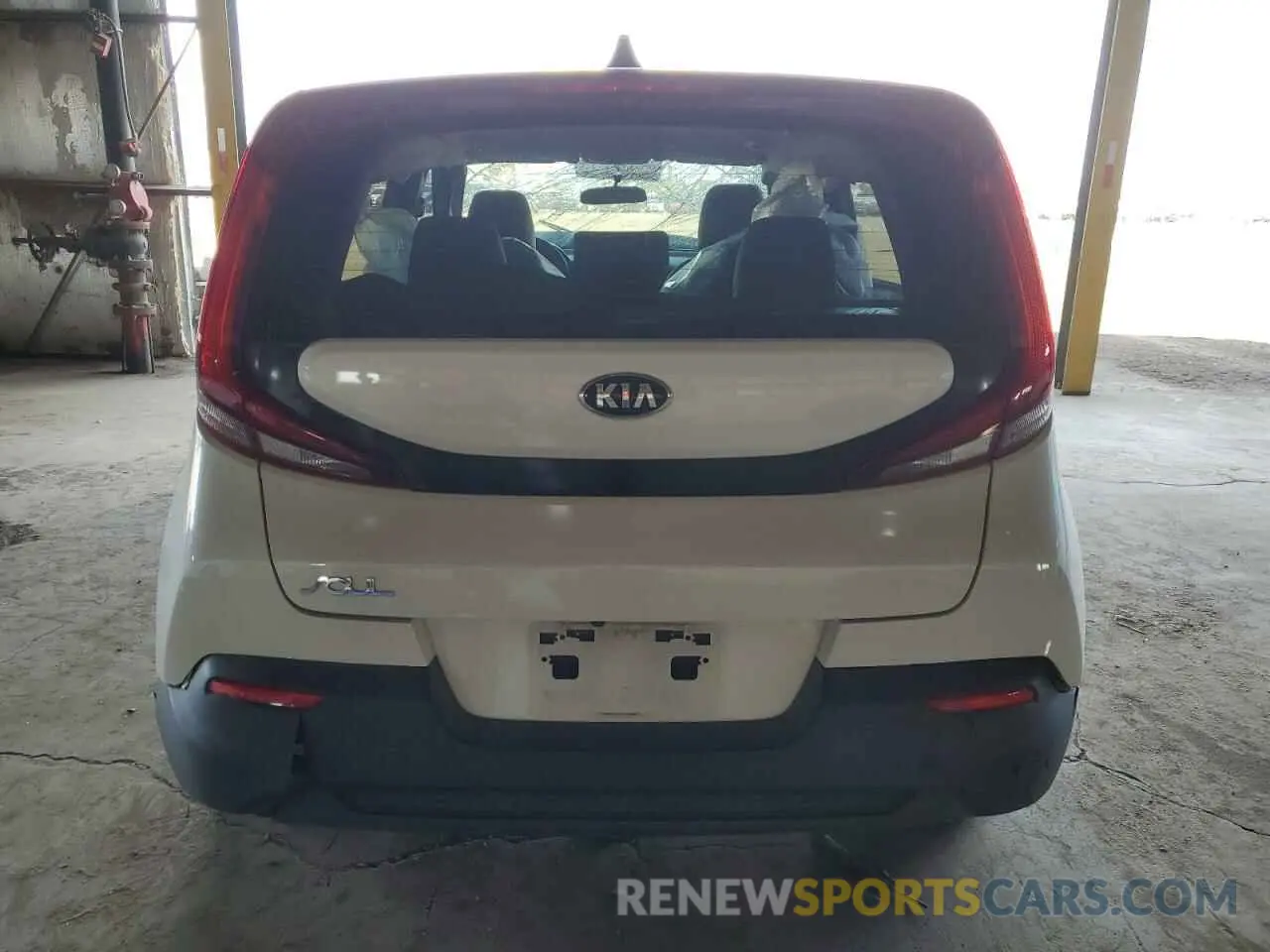 6 Photograph of a damaged car KNDJ23AU9L7712603 KIA SOUL 2020