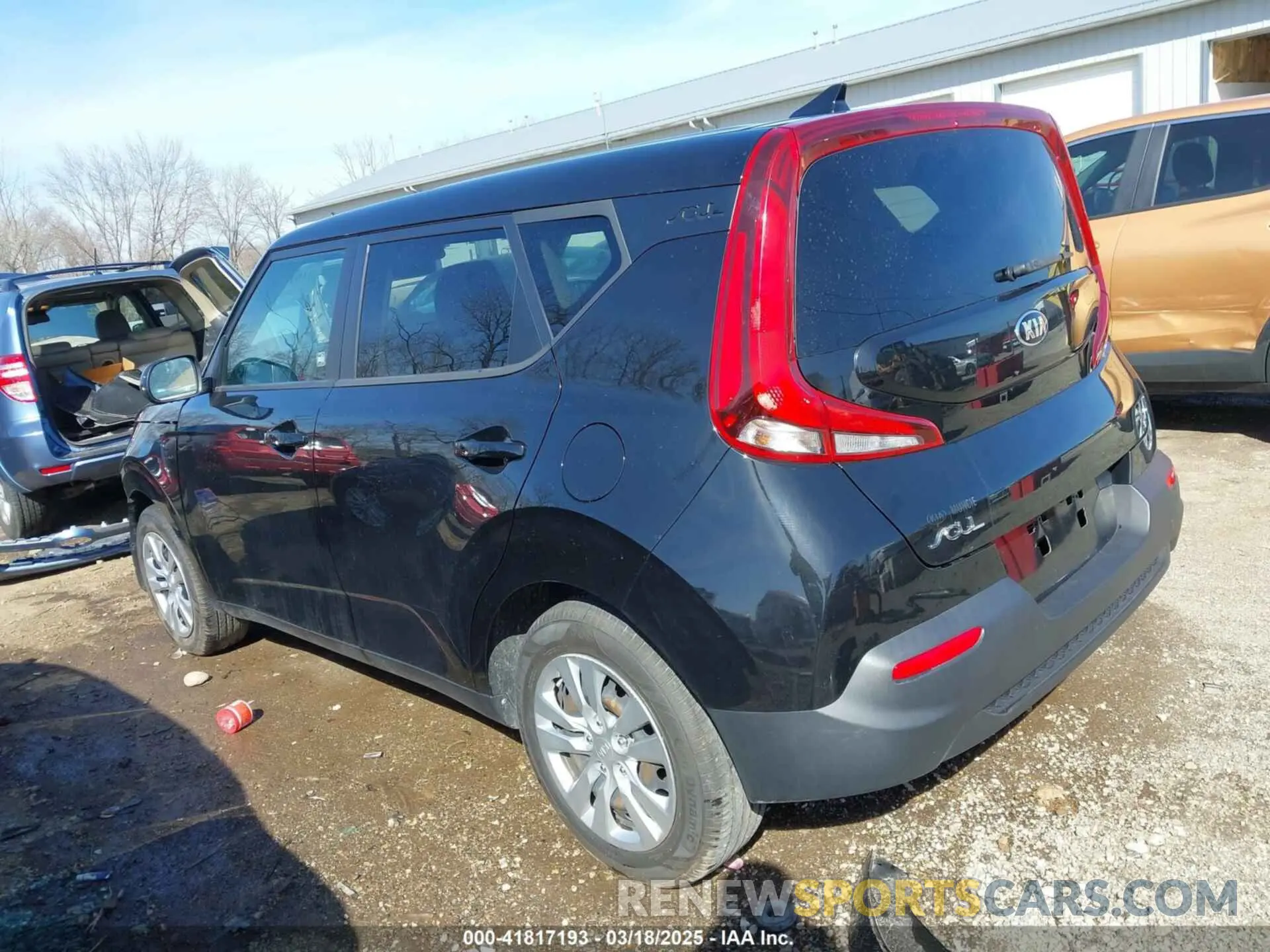 3 Photograph of a damaged car KNDJ23AU9L7724587 KIA SOUL 2020