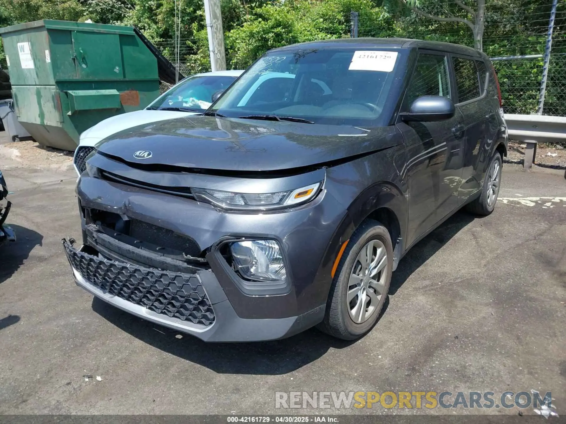 2 Photograph of a damaged car KNDJ23AU9L7729515 KIA SOUL 2020