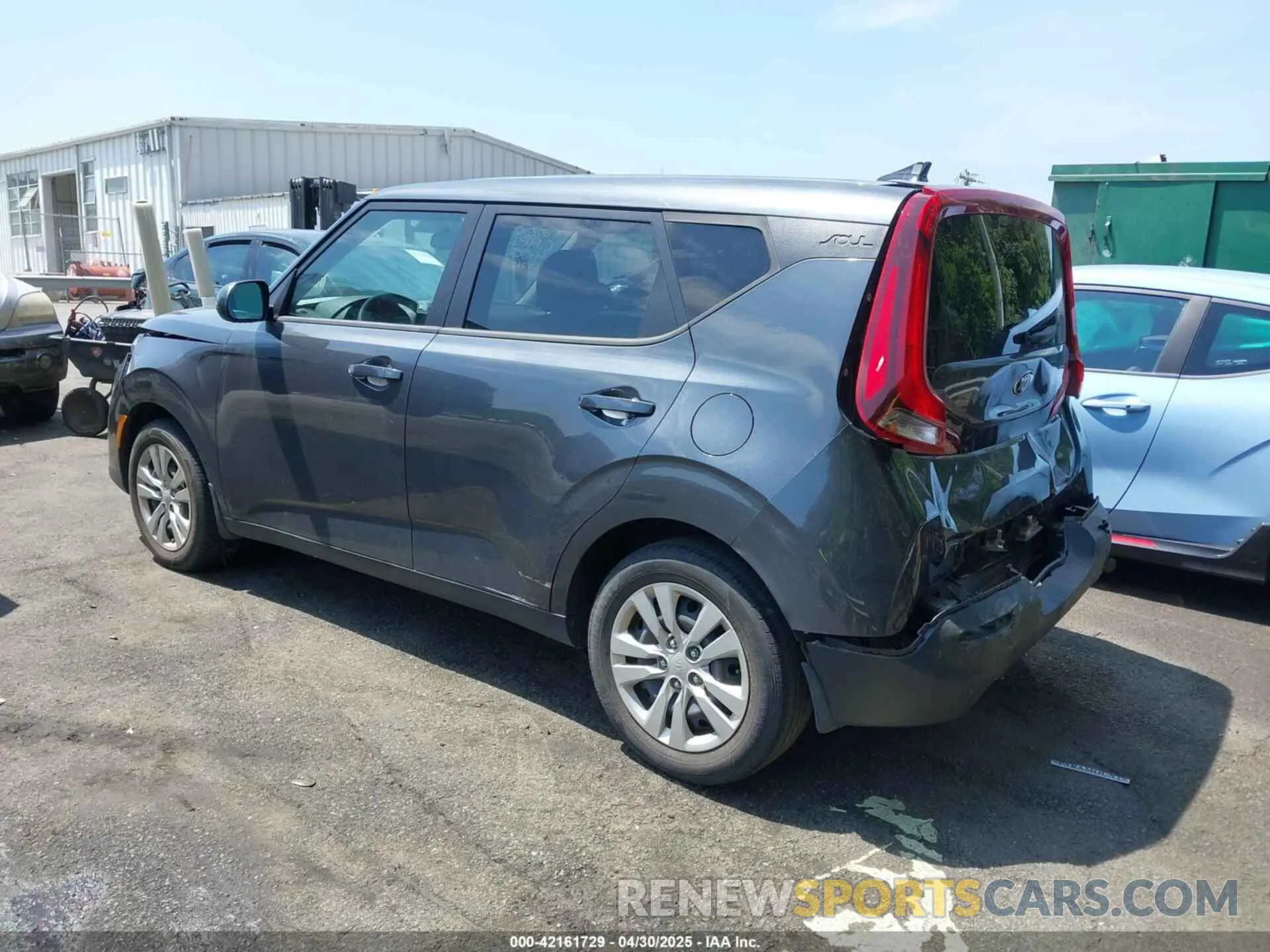 3 Photograph of a damaged car KNDJ23AU9L7729515 KIA SOUL 2020