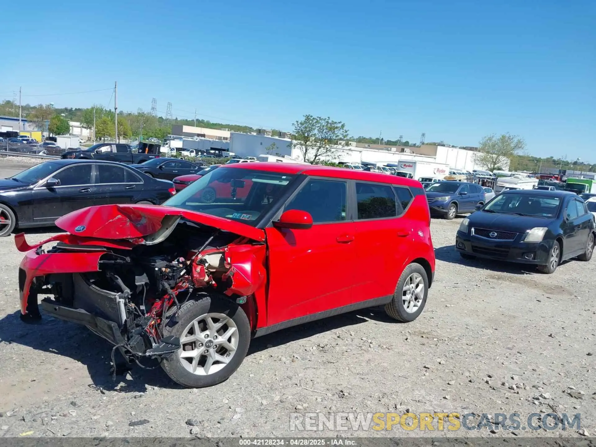 2 Photograph of a damaged car KNDJ23AUXL7002609 KIA SOUL 2020