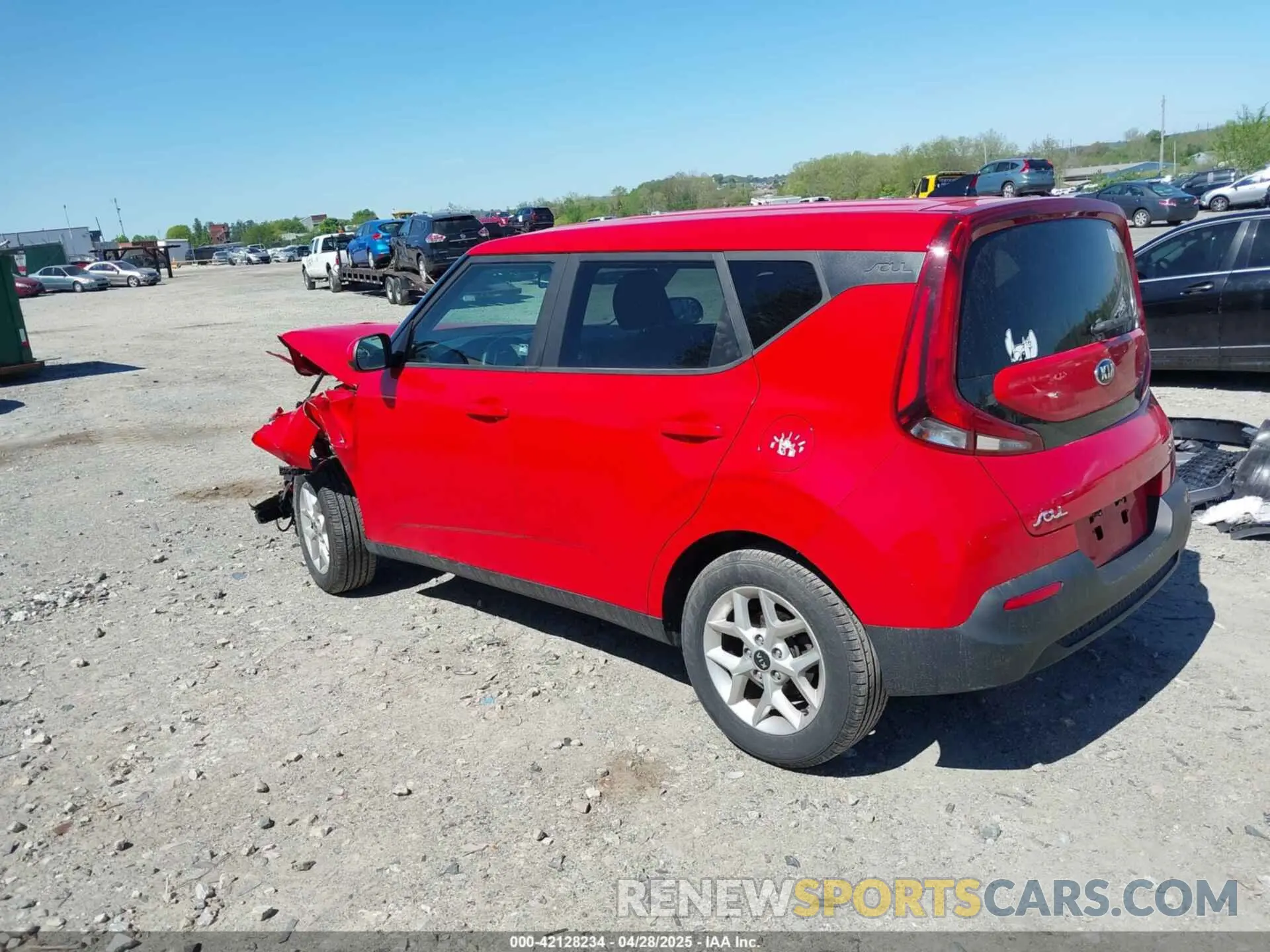 3 Photograph of a damaged car KNDJ23AUXL7002609 KIA SOUL 2020