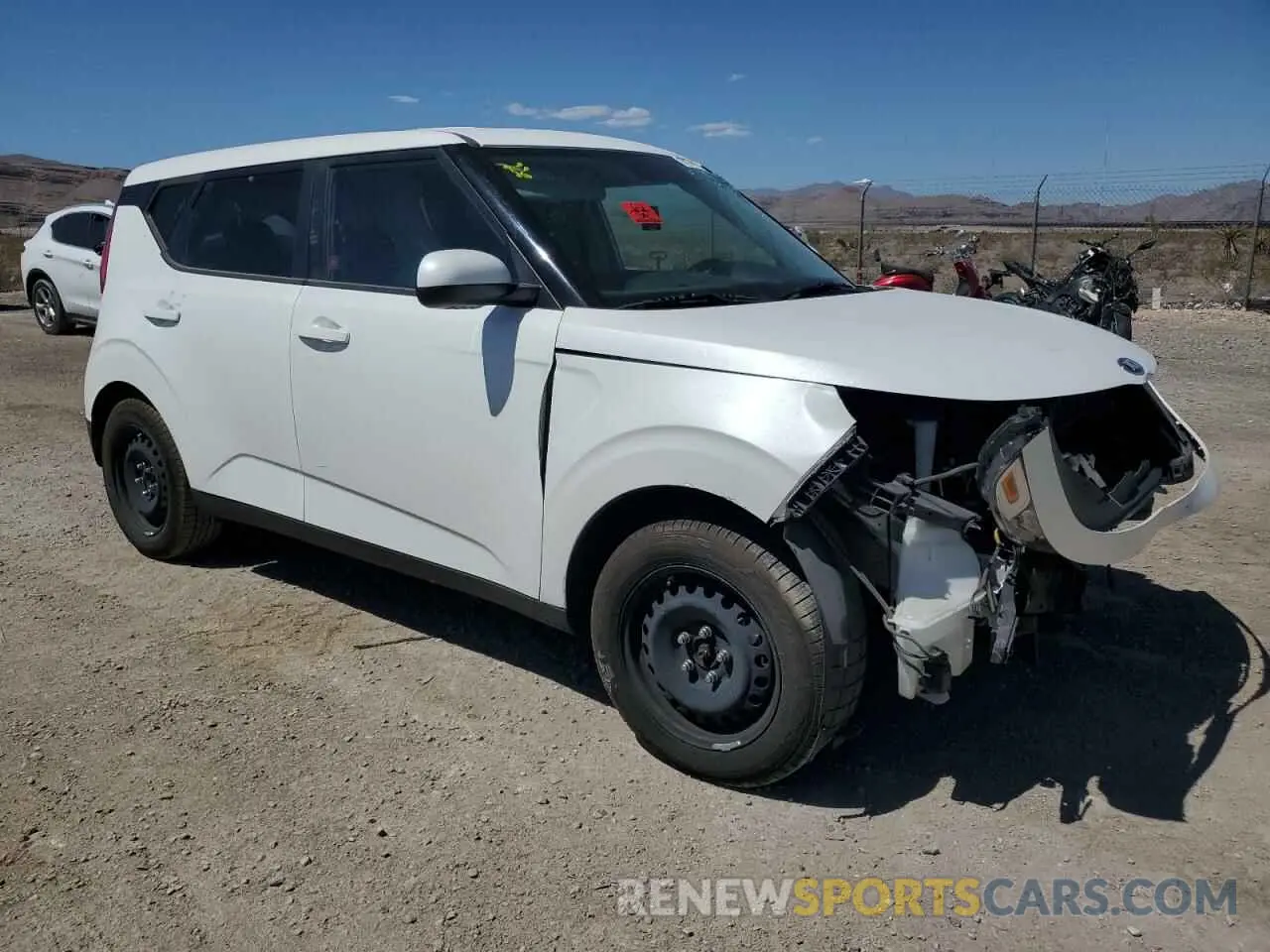 4 Photograph of a damaged car KNDJ23AUXL7022908 KIA SOUL 2020
