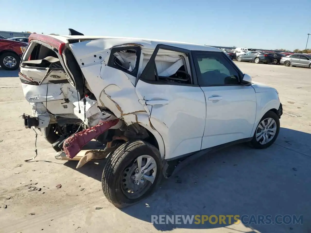 3 Photograph of a damaged car KNDJ23AUXL7028515 KIA SOUL 2020