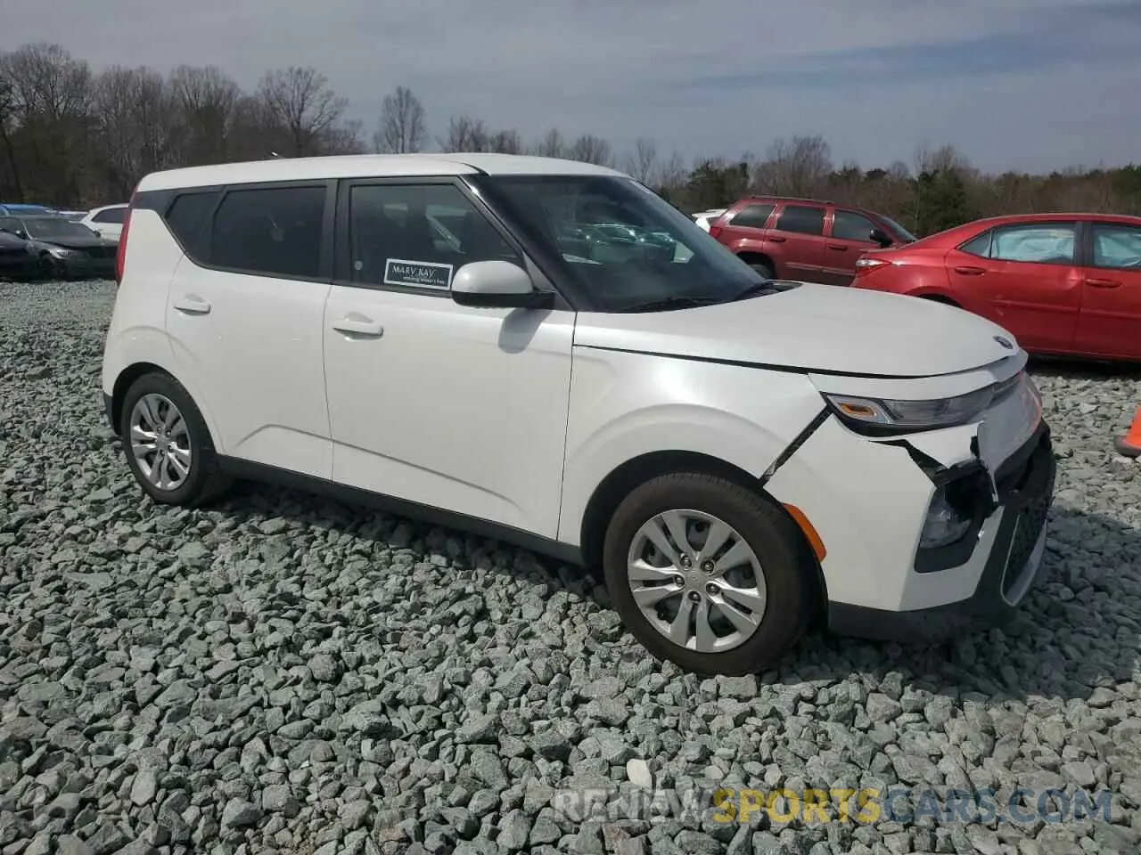 4 Photograph of a damaged car KNDJ23AUXL7035741 KIA SOUL 2020
