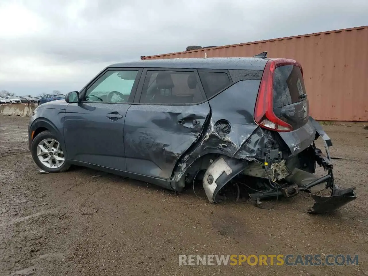 2 Photograph of a damaged car KNDJ23AUXL7067797 KIA SOUL 2020