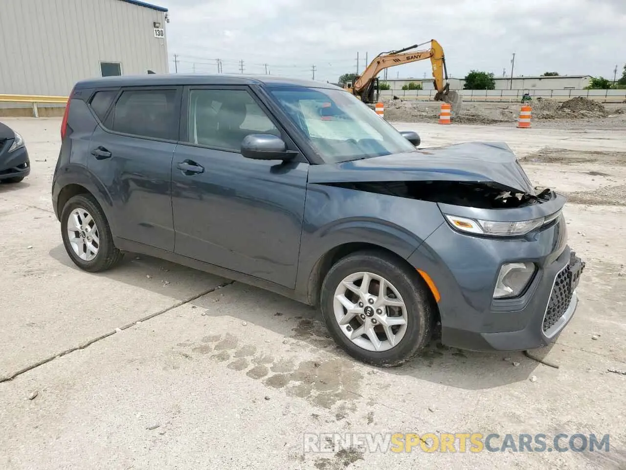 4 Photograph of a damaged car KNDJ23AUXL7069341 KIA SOUL 2020