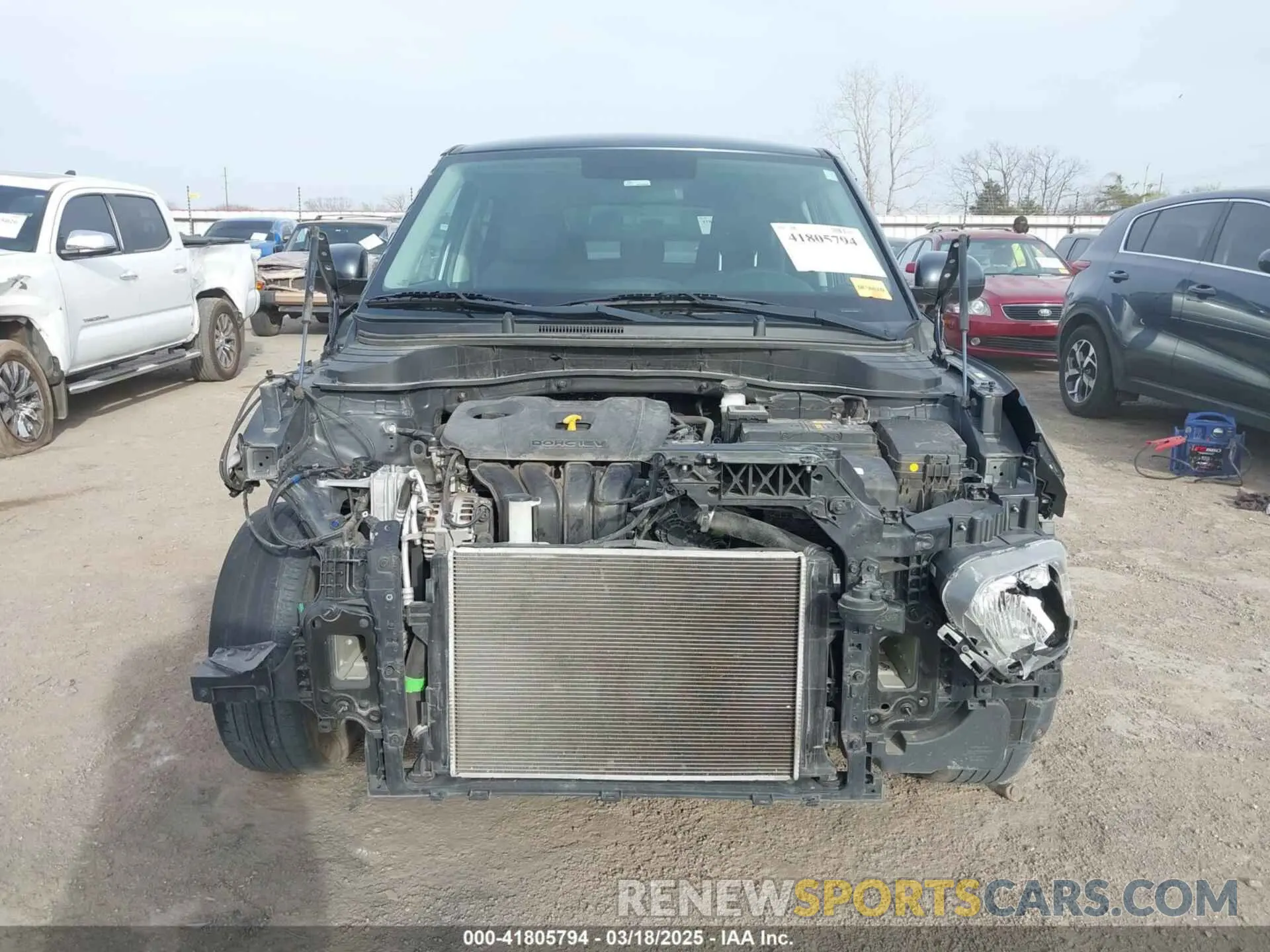 13 Photograph of a damaged car KNDJ23AUXL7083367 KIA SOUL 2020