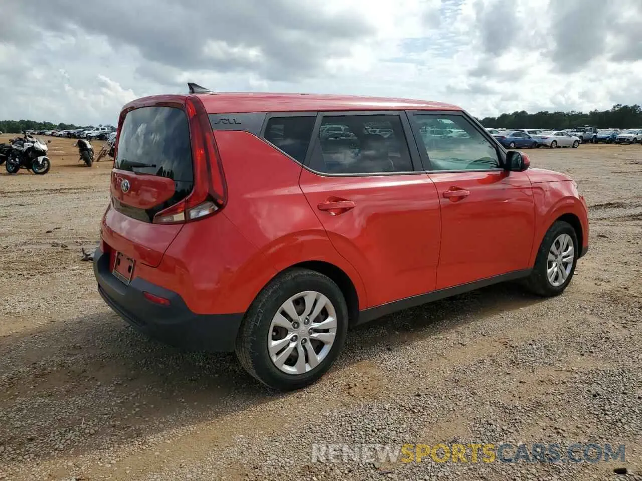 3 Photograph of a damaged car KNDJ23AUXL7087466 KIA SOUL 2020