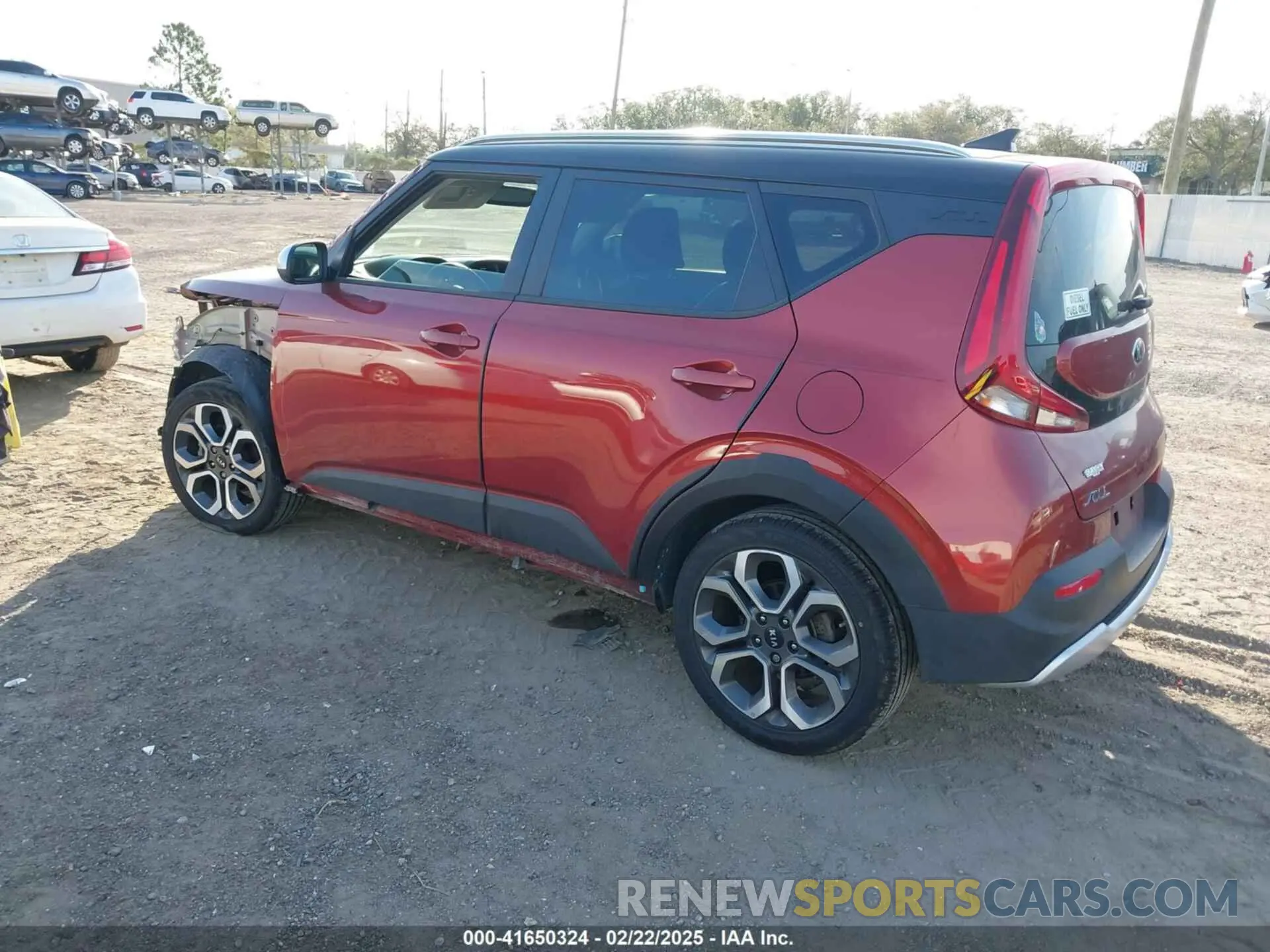 3 Photograph of a damaged car KNDJ23AUXL7091033 KIA SOUL 2020