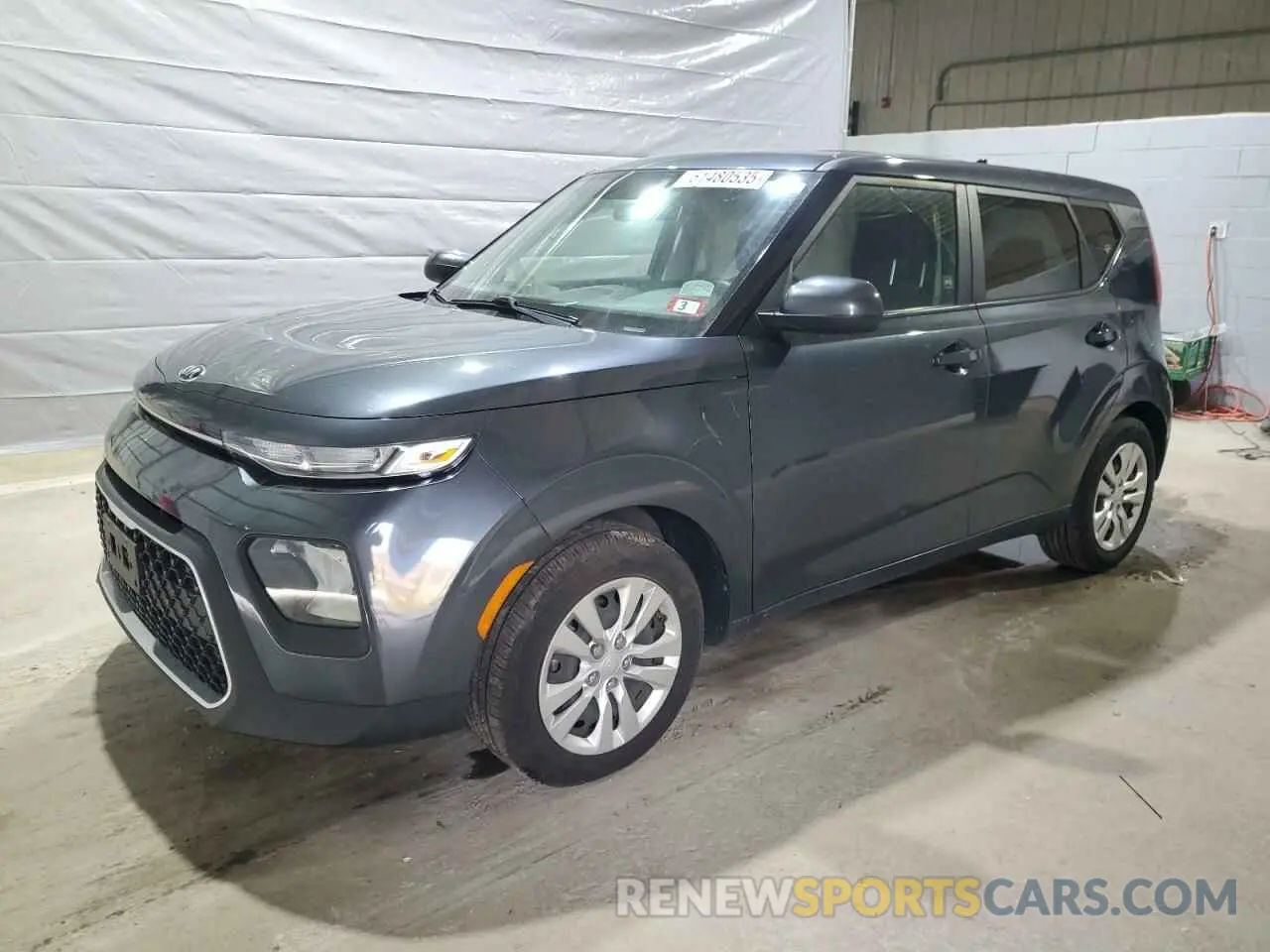 1 Photograph of a damaged car KNDJ23AUXL7092103 KIA SOUL 2020