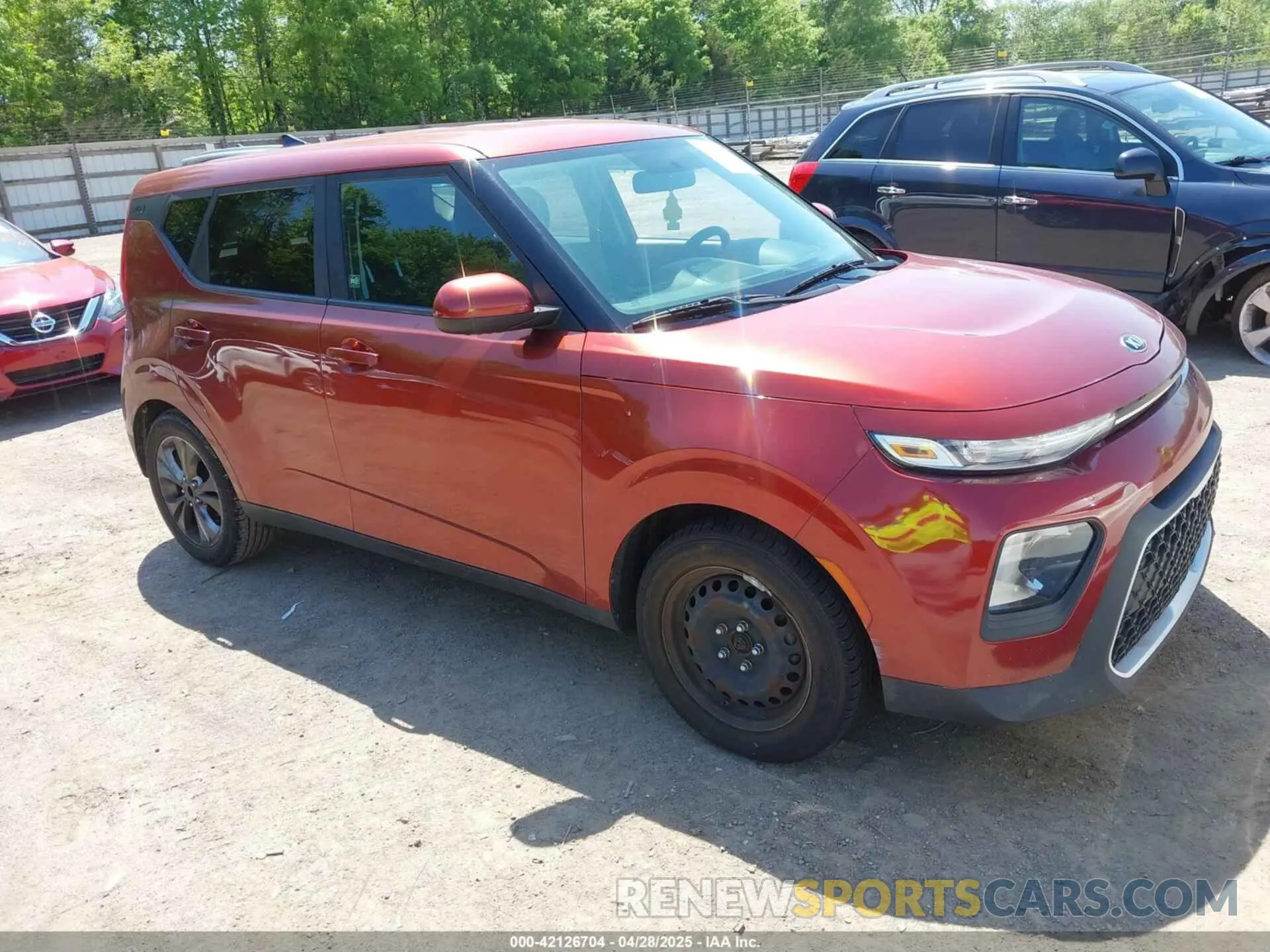 1 Photograph of a damaged car KNDJ23AUXL7097365 KIA SOUL 2020