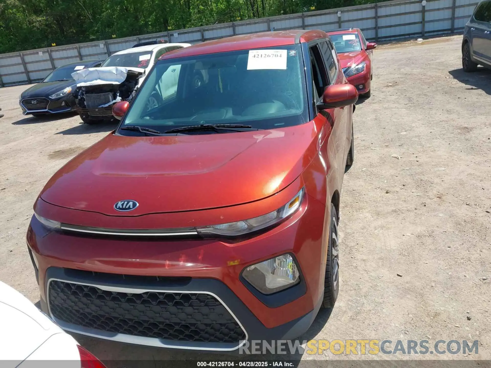 13 Photograph of a damaged car KNDJ23AUXL7097365 KIA SOUL 2020