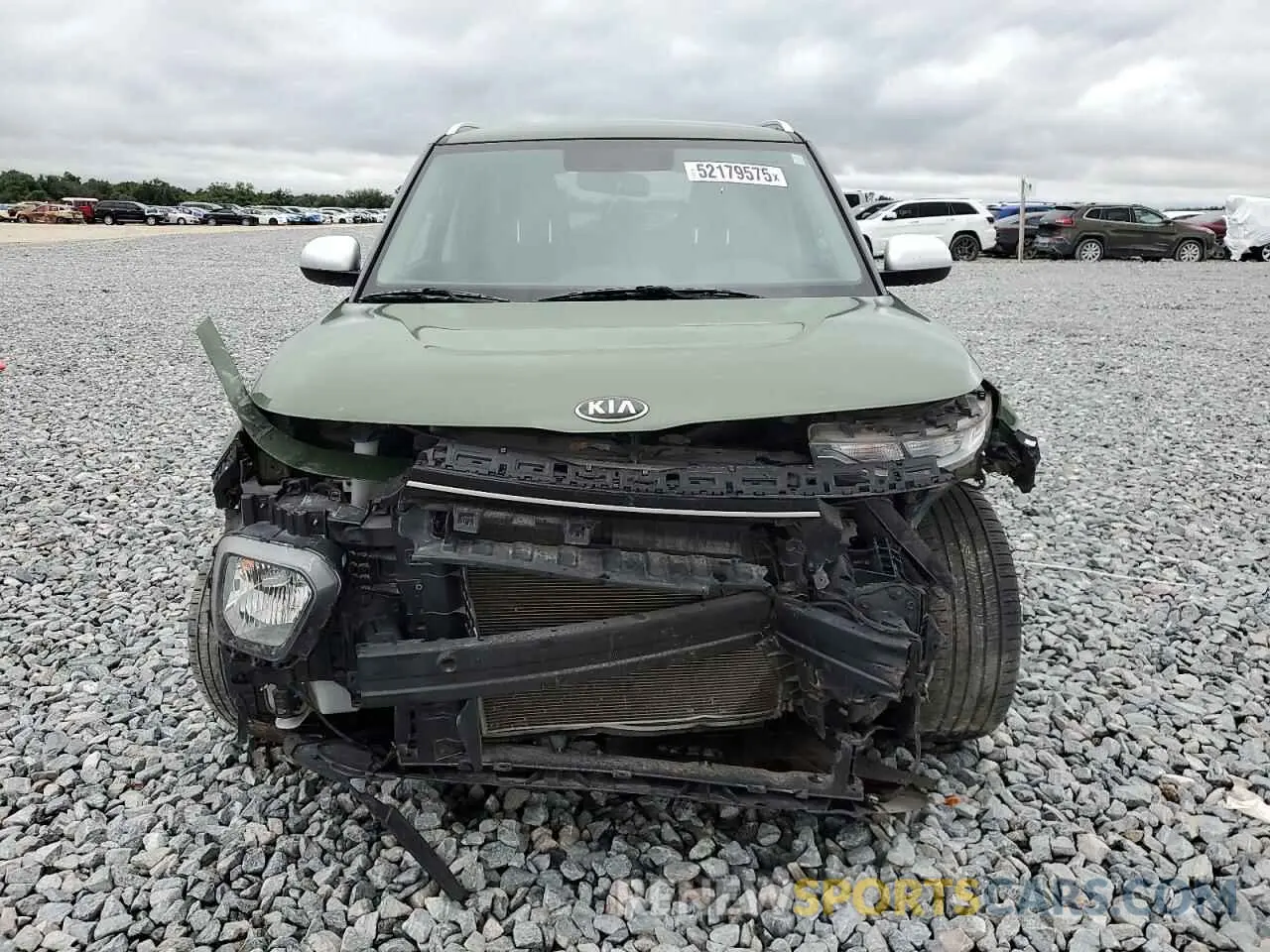 5 Photograph of a damaged car KNDJ23AUXL7106808 KIA SOUL 2020