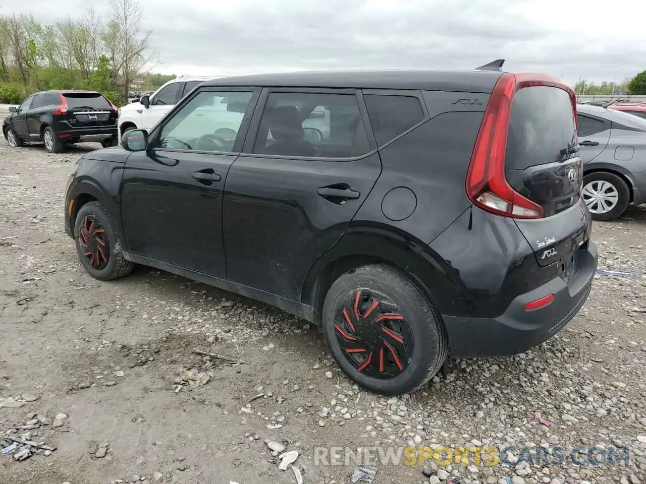 2 Photograph of a damaged car KNDJ23AUXL7706261 KIA SOUL 2020