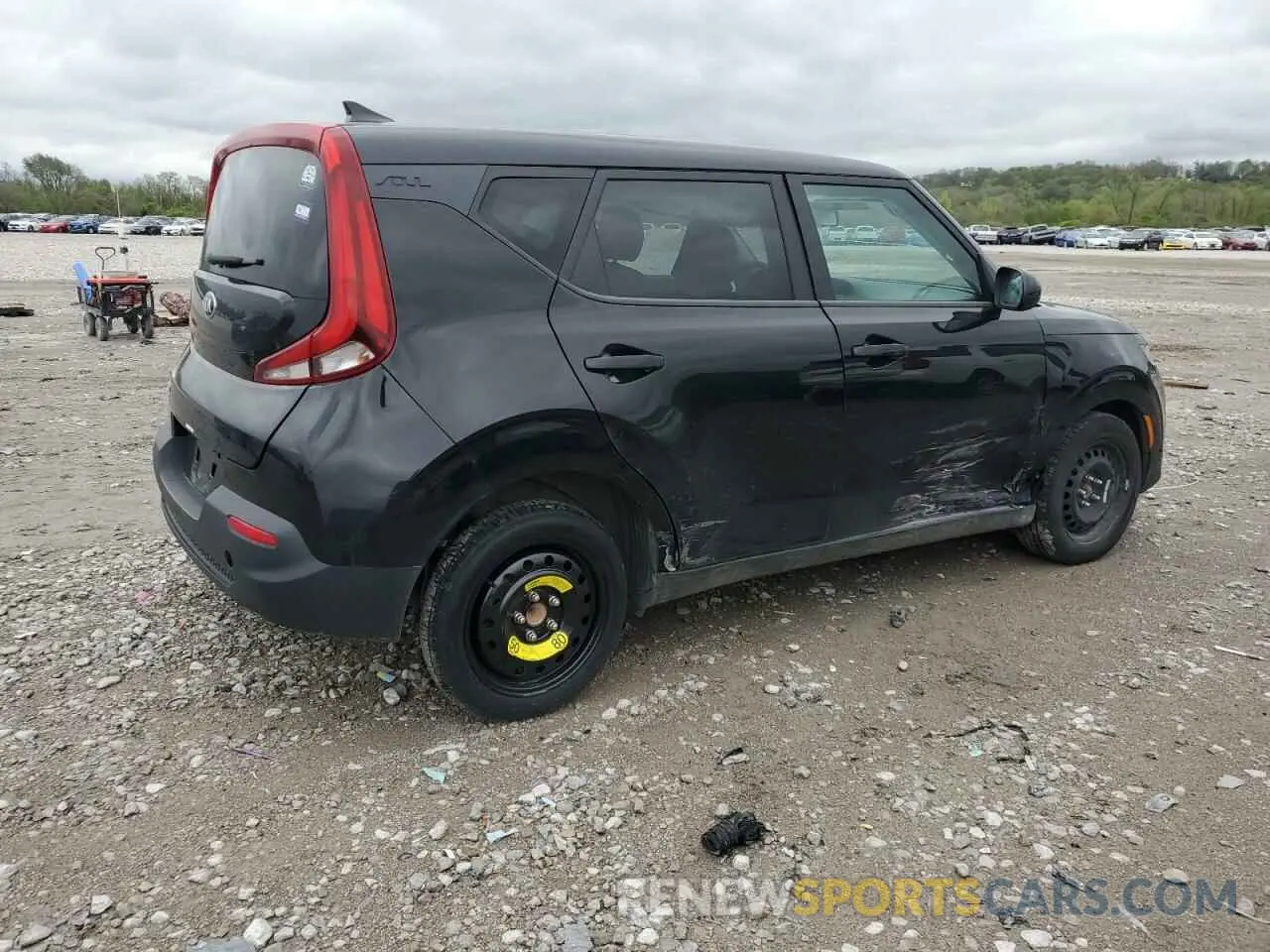 3 Photograph of a damaged car KNDJ23AUXL7706261 KIA SOUL 2020