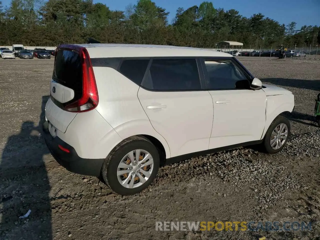 3 Photograph of a damaged car KNDJ23AUXL7715221 KIA SOUL 2020