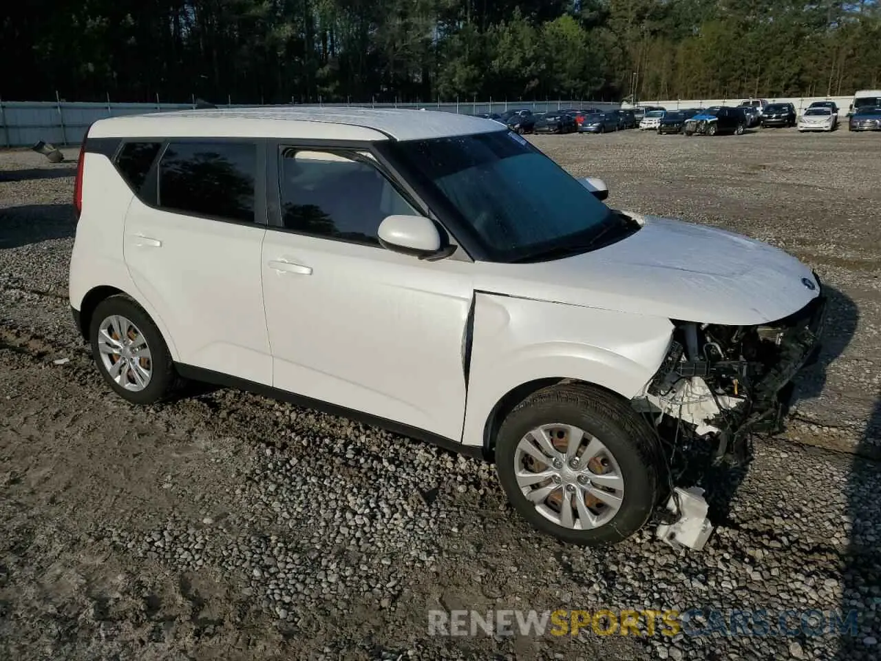 4 Photograph of a damaged car KNDJ23AUXL7715221 KIA SOUL 2020