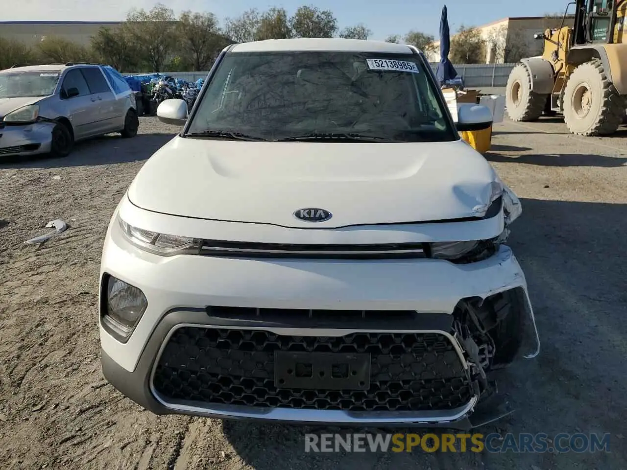5 Photograph of a damaged car KNDJ23AUXL7715297 KIA SOUL 2020