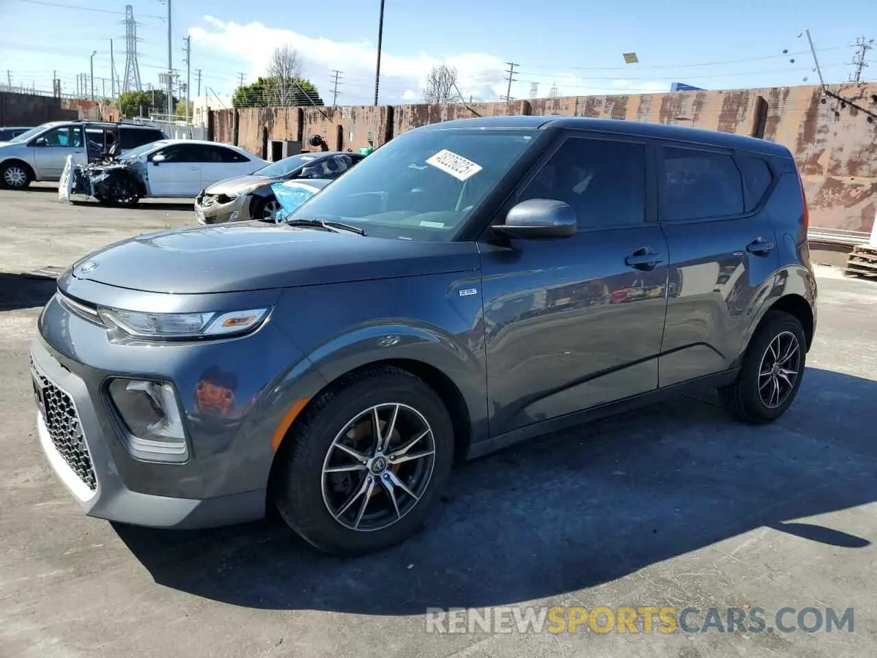 1 Photograph of a damaged car KNDJ23AUXL7716918 KIA SOUL 2020