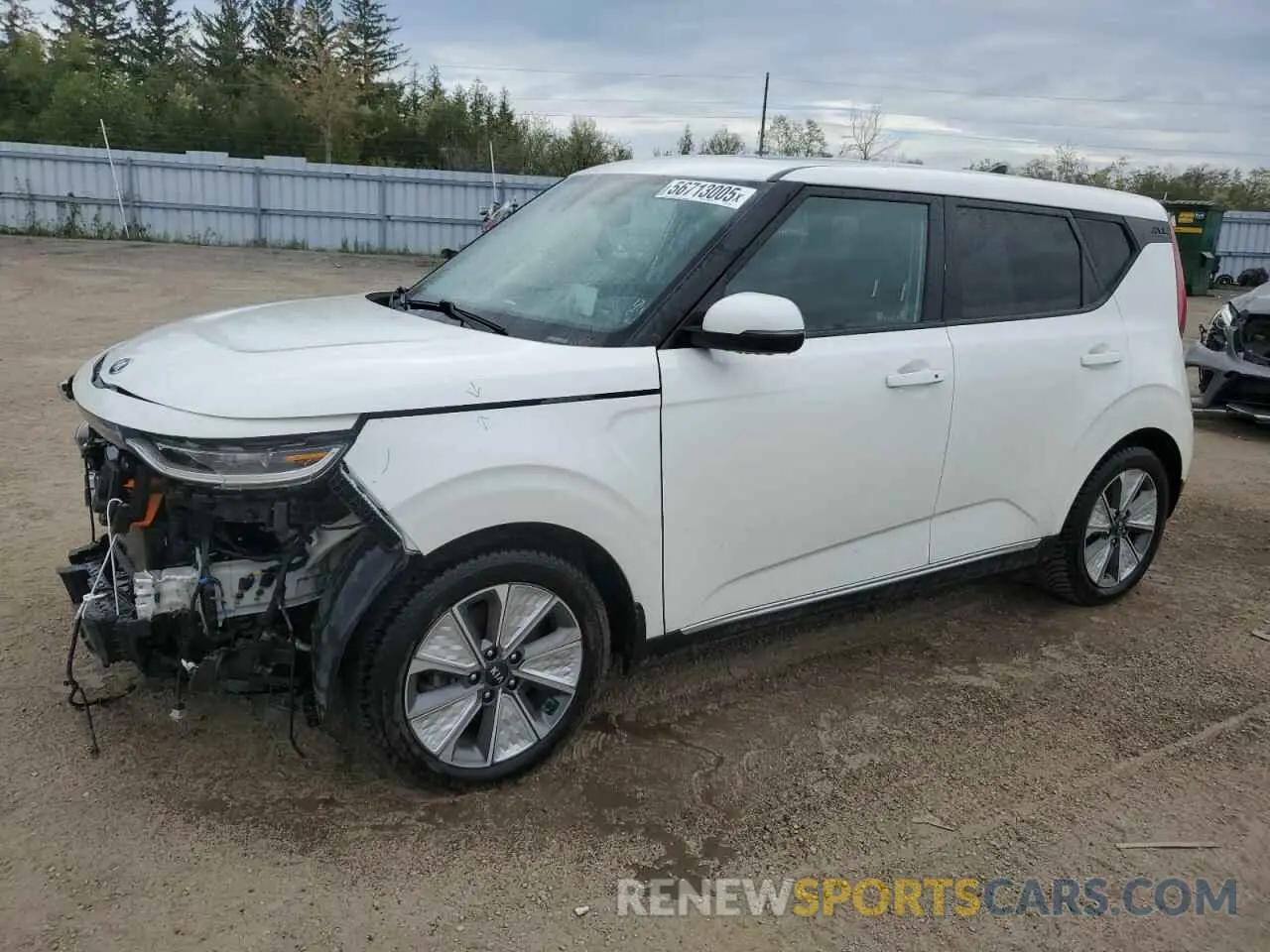1 Photograph of a damaged car KNDJ33A14L7008764 KIA SOUL 2020