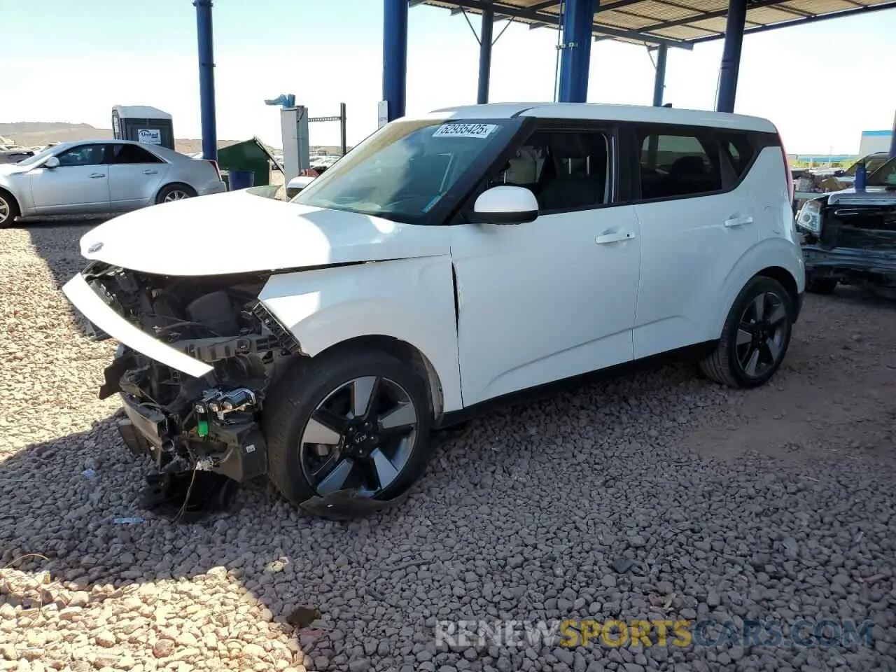 1 Photograph of a damaged car KNDJ33AU7L7709387 KIA SOUL 2020