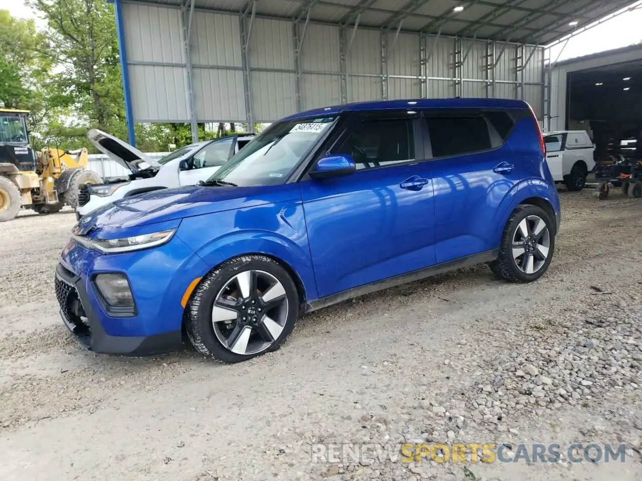 1 Photograph of a damaged car KNDJ33AU8L7108280 KIA SOUL 2020