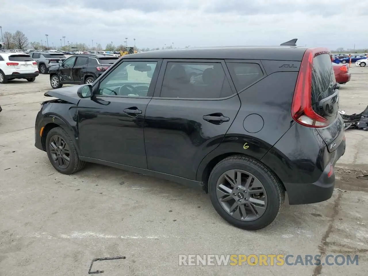 2 Photograph of a damaged car KNDJ33AU9L7021696 KIA SOUL 2020