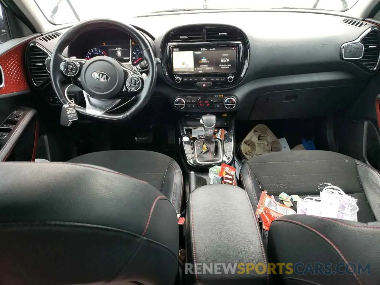 8 Photograph of a damaged car KNDJ53AF2L7058648 KIA SOUL 2020