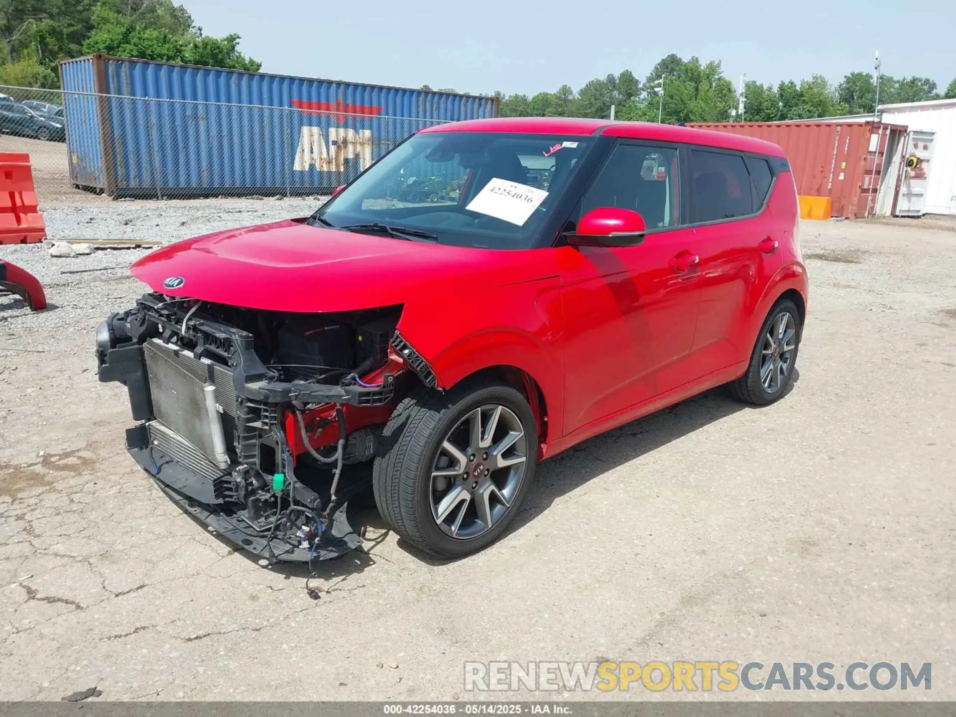 2 Photograph of a damaged car KNDJ53AFXL7077772 KIA SOUL 2020