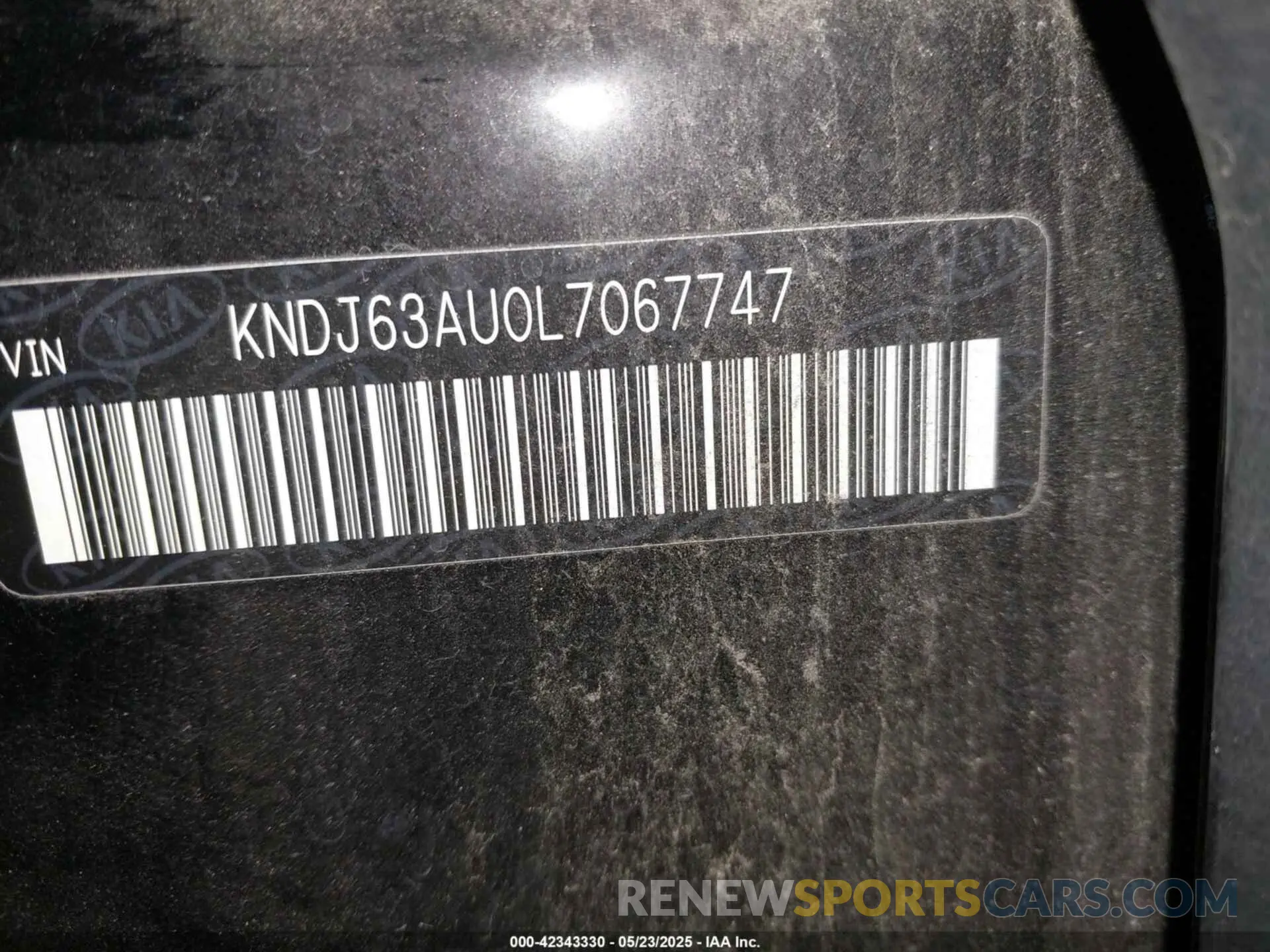 9 Photograph of a damaged car KNDJ63AU0L7067747 KIA SOUL 2020