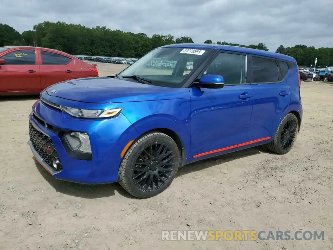 1 Photograph of a damaged car KNDJ63AU0L7119684 KIA SOUL 2020