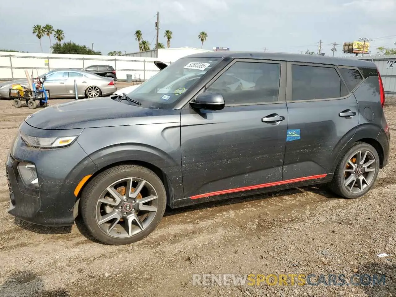 1 Photograph of a damaged car KNDJ63AU1L7014149 KIA SOUL 2020