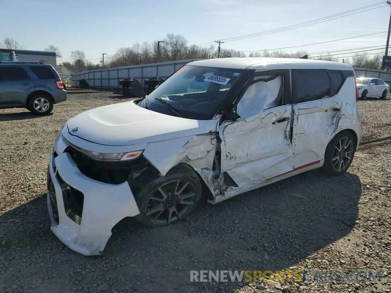 1 Photograph of a damaged car KNDJ63AU1L7020551 KIA SOUL 2020