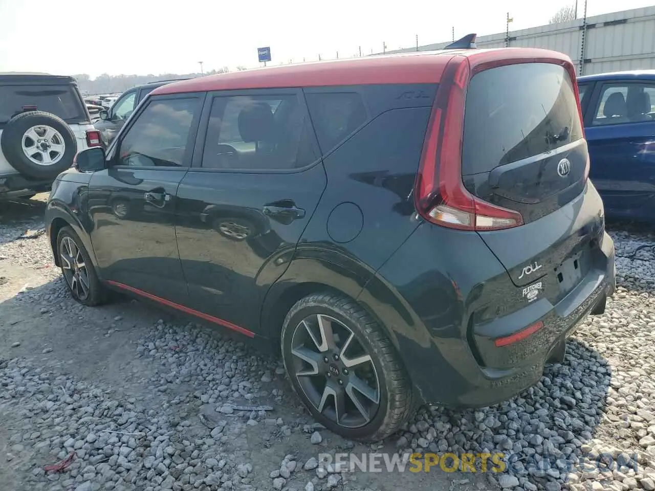 2 Photograph of a damaged car KNDJ63AU3L7064051 KIA SOUL 2020