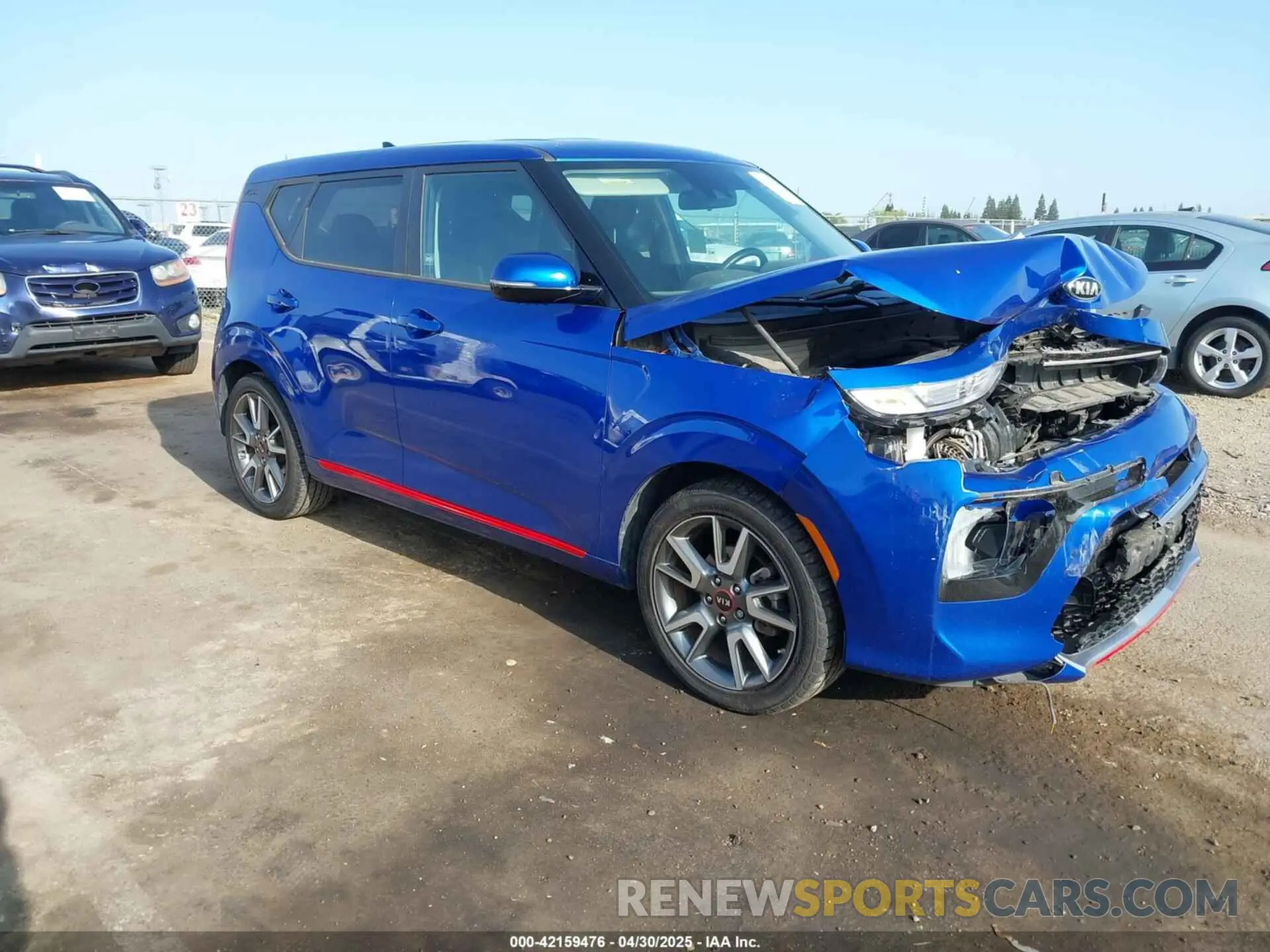 1 Photograph of a damaged car KNDJ63AU3L7081450 KIA SOUL 2020
