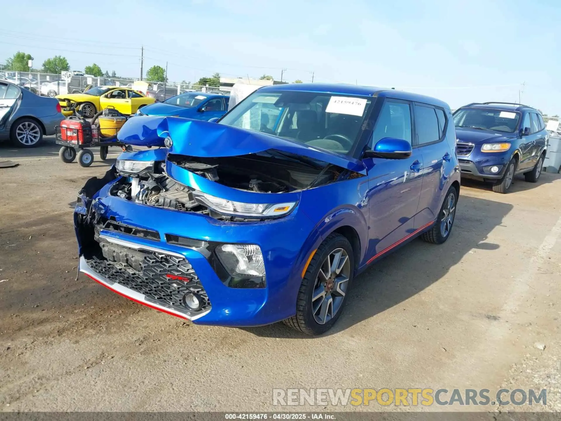 2 Photograph of a damaged car KNDJ63AU3L7081450 KIA SOUL 2020