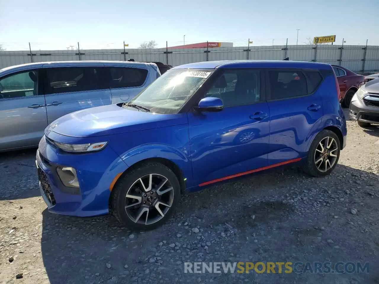 1 Photograph of a damaged car KNDJ63AU6L7013515 KIA SOUL 2020