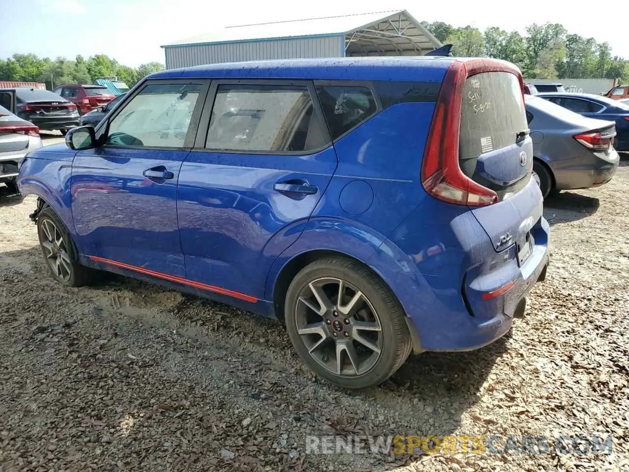 2 Photograph of a damaged car KNDJ63AU6L7090370 KIA SOUL 2020