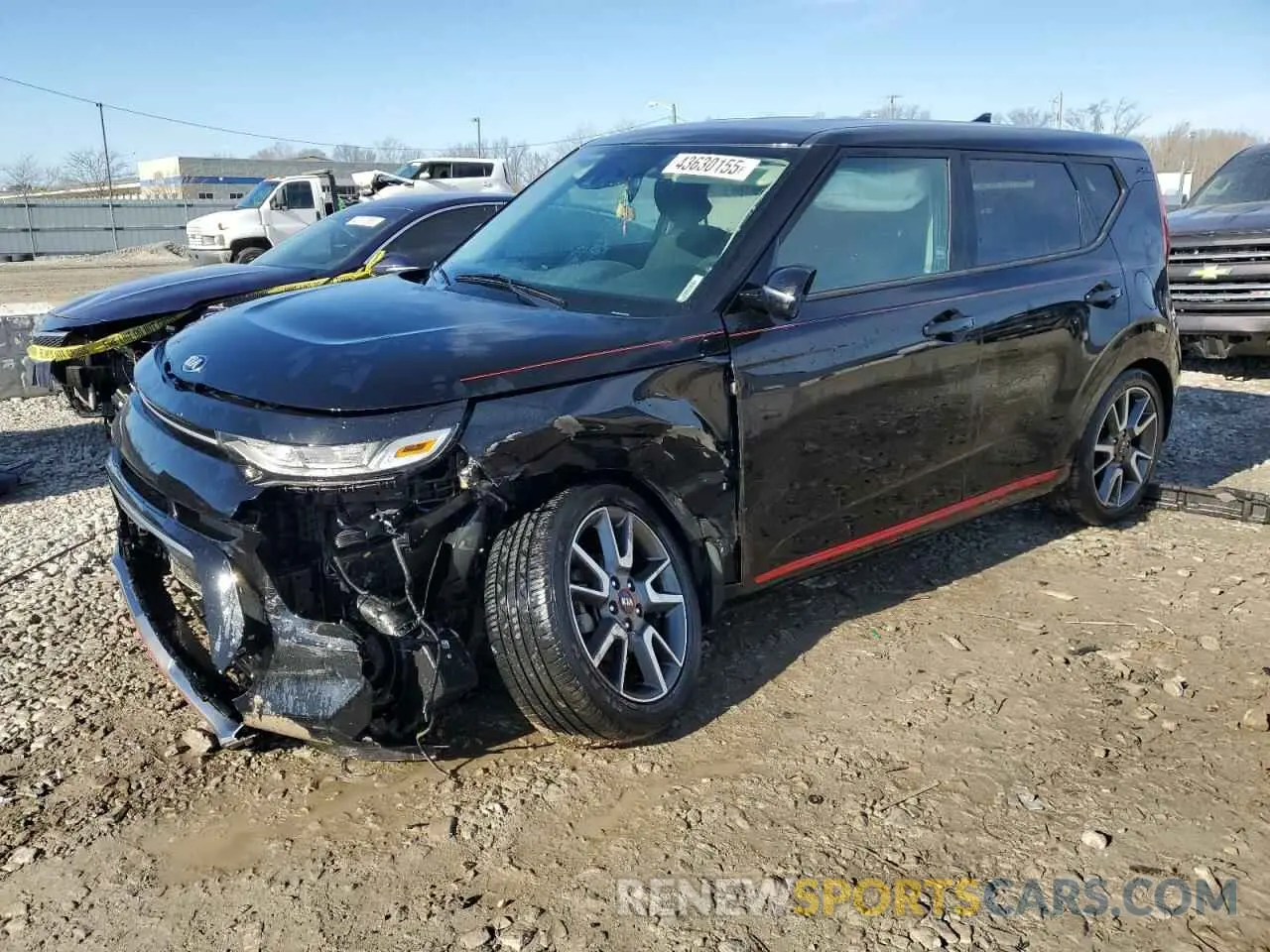 1 Photograph of a damaged car KNDJ63AU9L7014190 KIA SOUL 2020