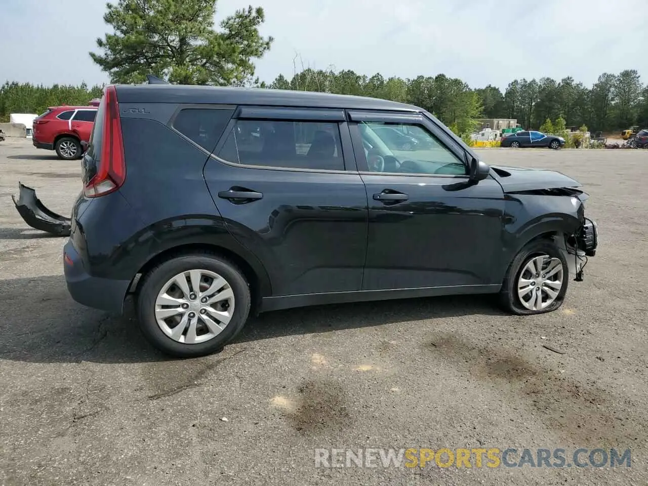 3 Photograph of a damaged car KNDJ22AU0M7755514 KIA SOUL 2021