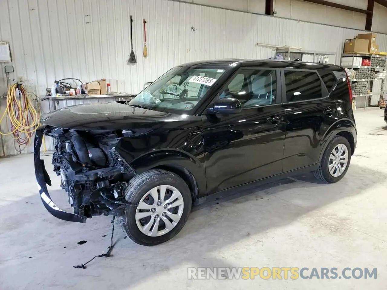 1 Photograph of a damaged car KNDJ23AU0M7146798 KIA SOUL 2021