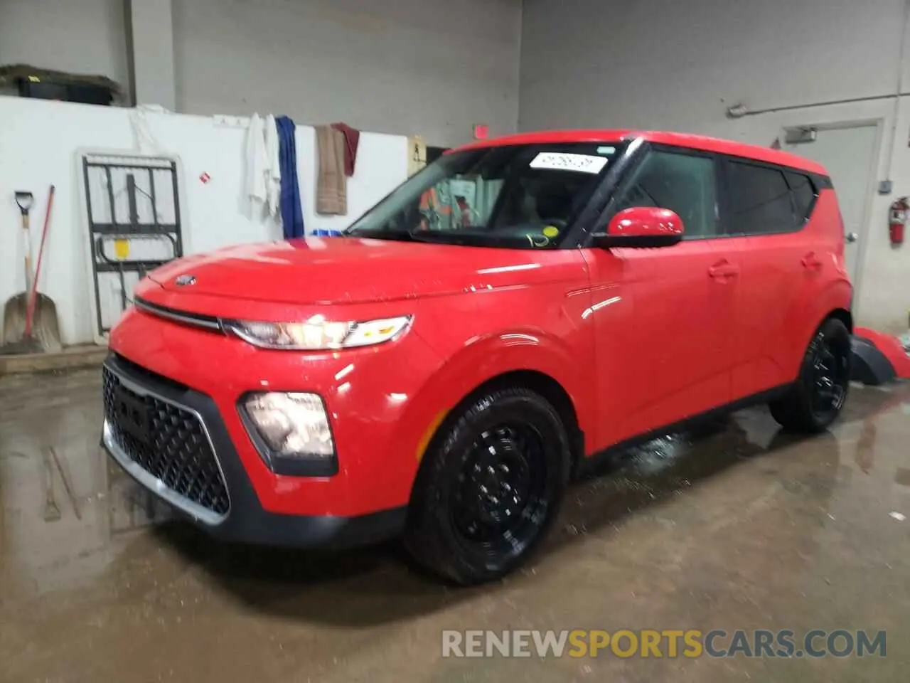 1 Photograph of a damaged car KNDJ23AU0M7148955 KIA SOUL 2021