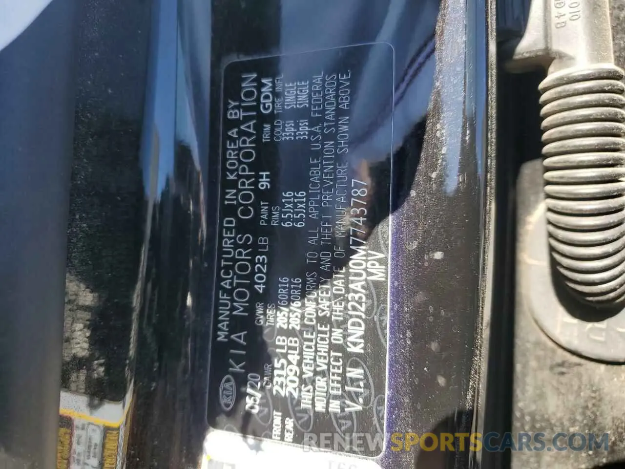 13 Photograph of a damaged car KNDJ23AU0M7743787 KIA SOUL 2021