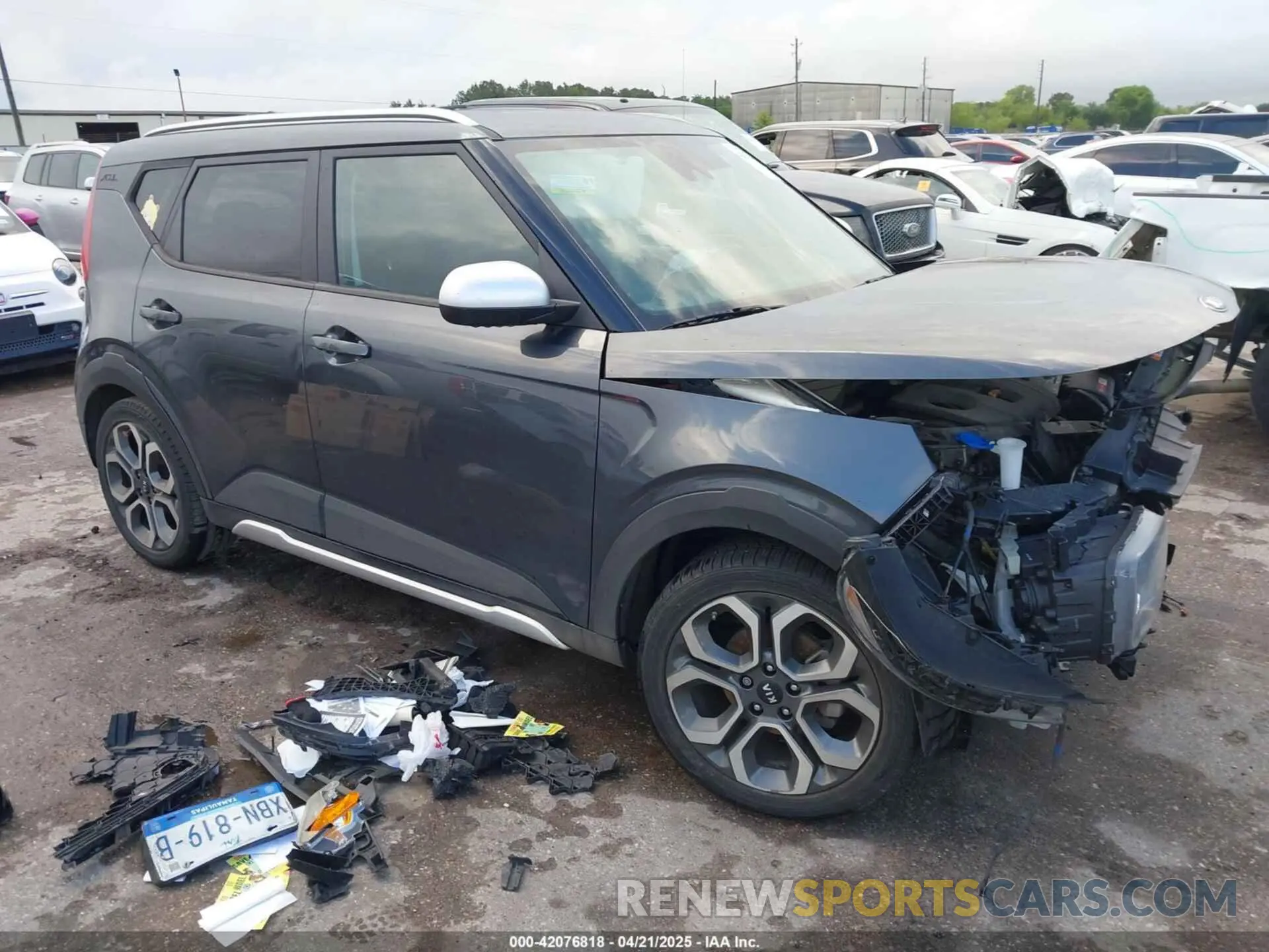 1 Photograph of a damaged car KNDJ23AU0M7764980 KIA SOUL 2021