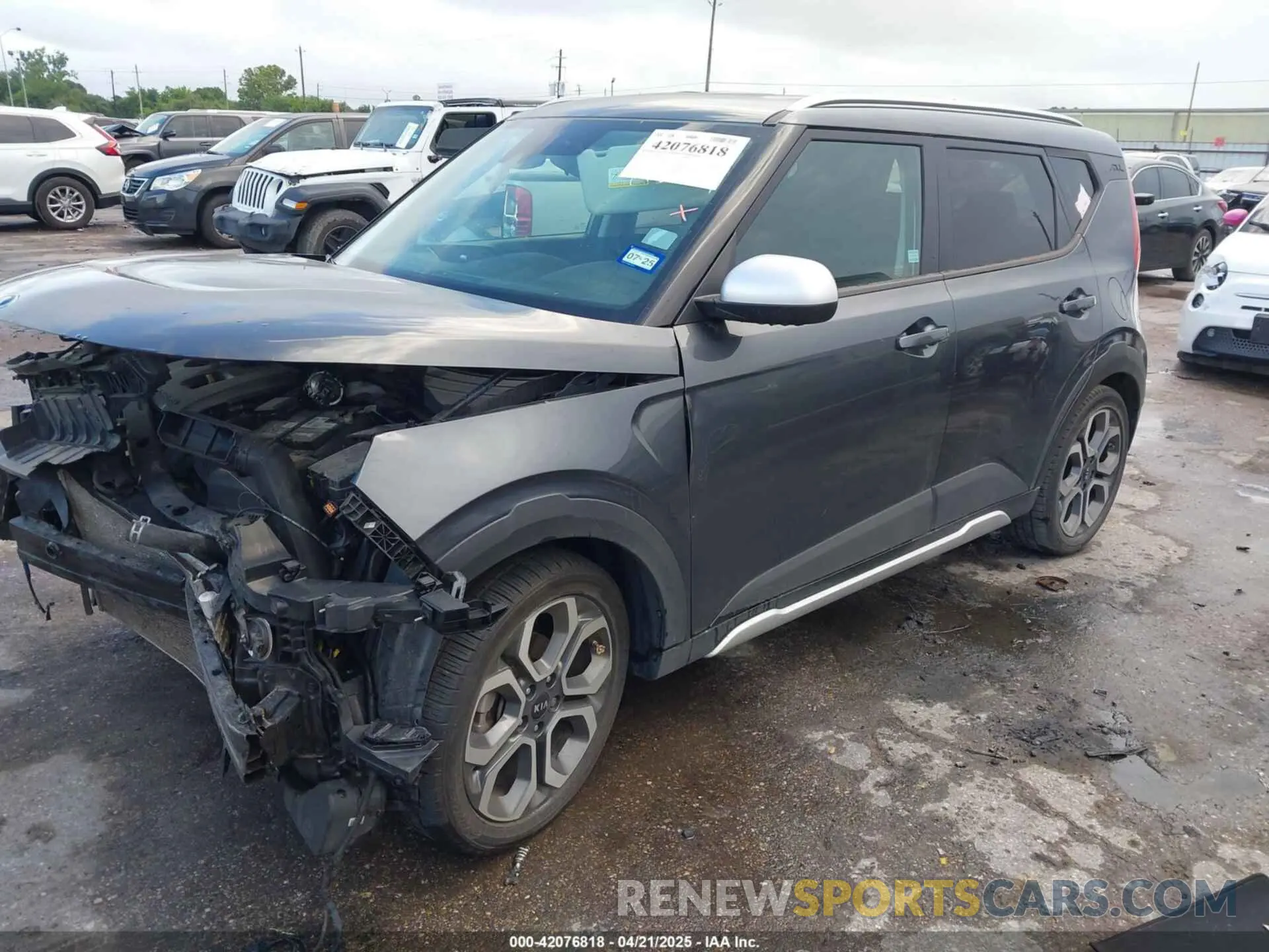 2 Photograph of a damaged car KNDJ23AU0M7764980 KIA SOUL 2021
