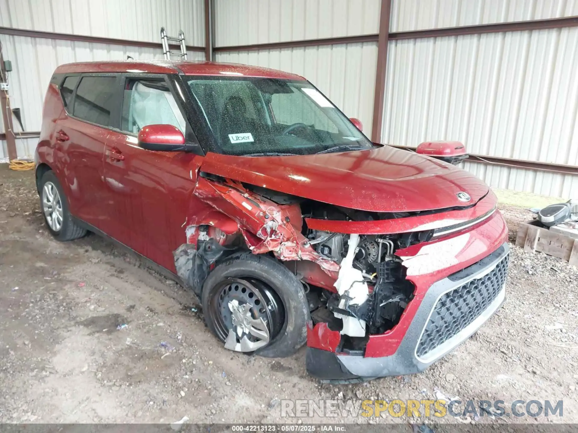 6 Photograph of a damaged car KNDJ23AU0M7771623 KIA SOUL 2021
