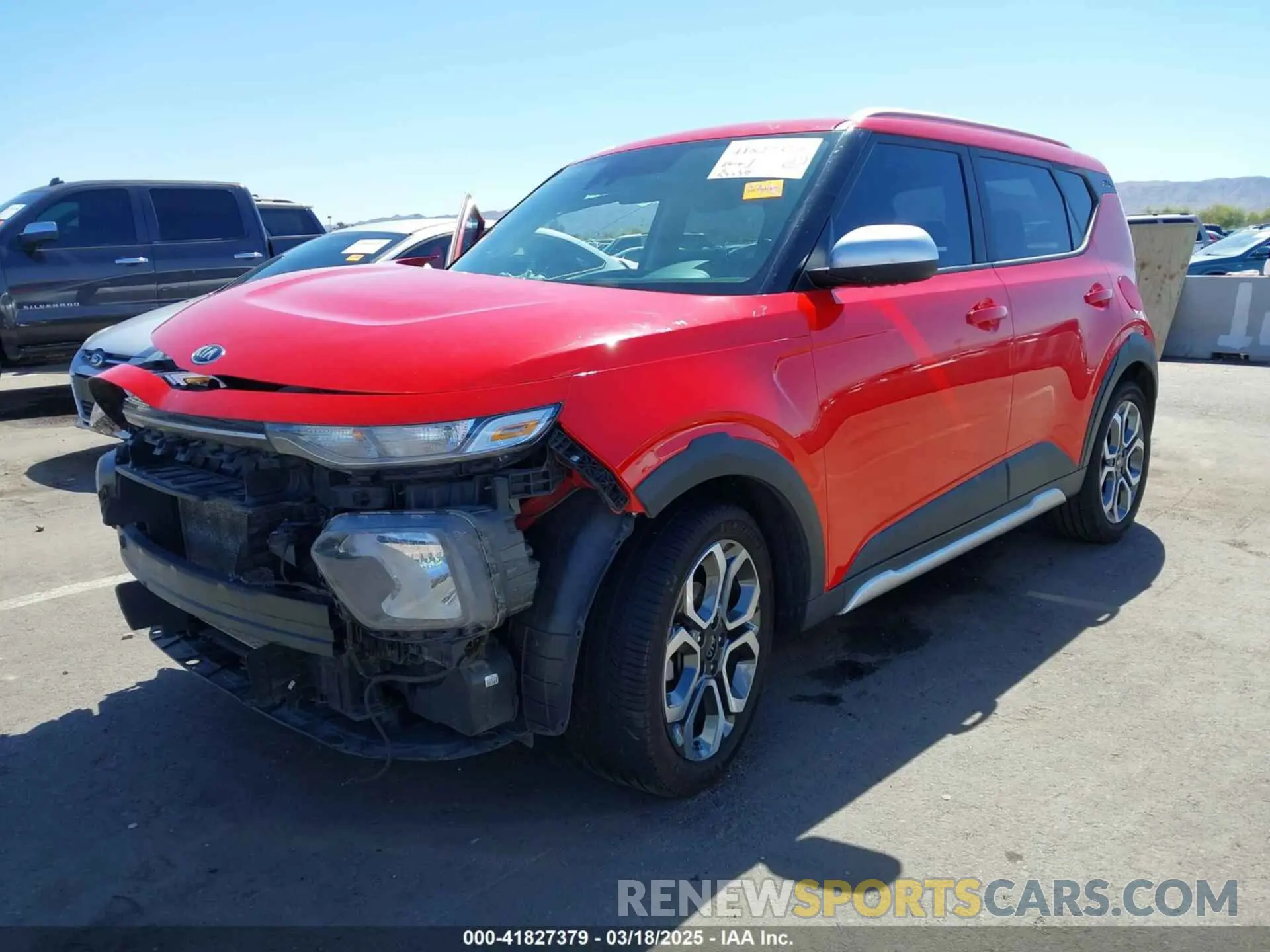 2 Photograph of a damaged car KNDJ23AU0M7776126 KIA SOUL 2021