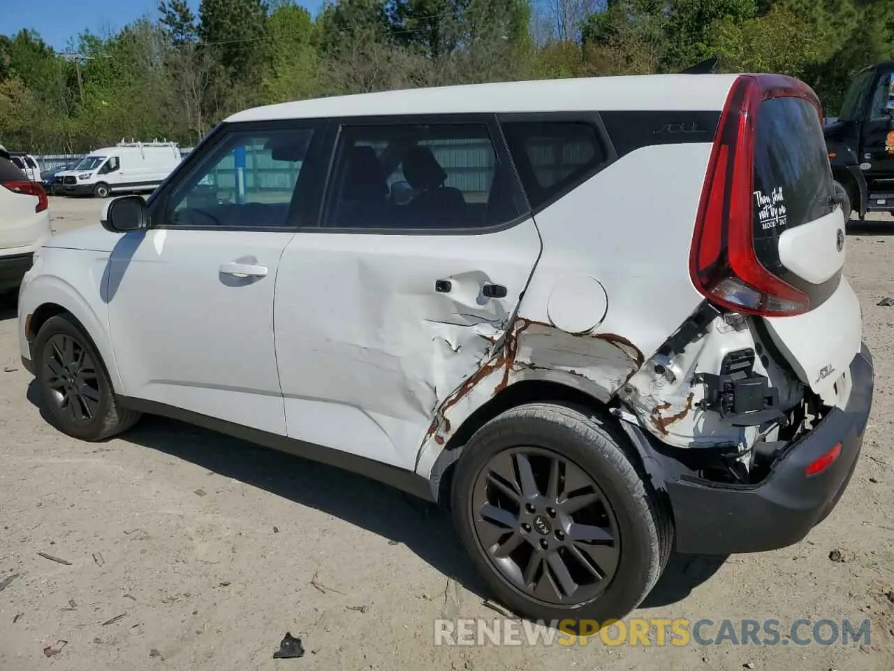 2 Photograph of a damaged car KNDJ23AU0M7797882 KIA SOUL 2021