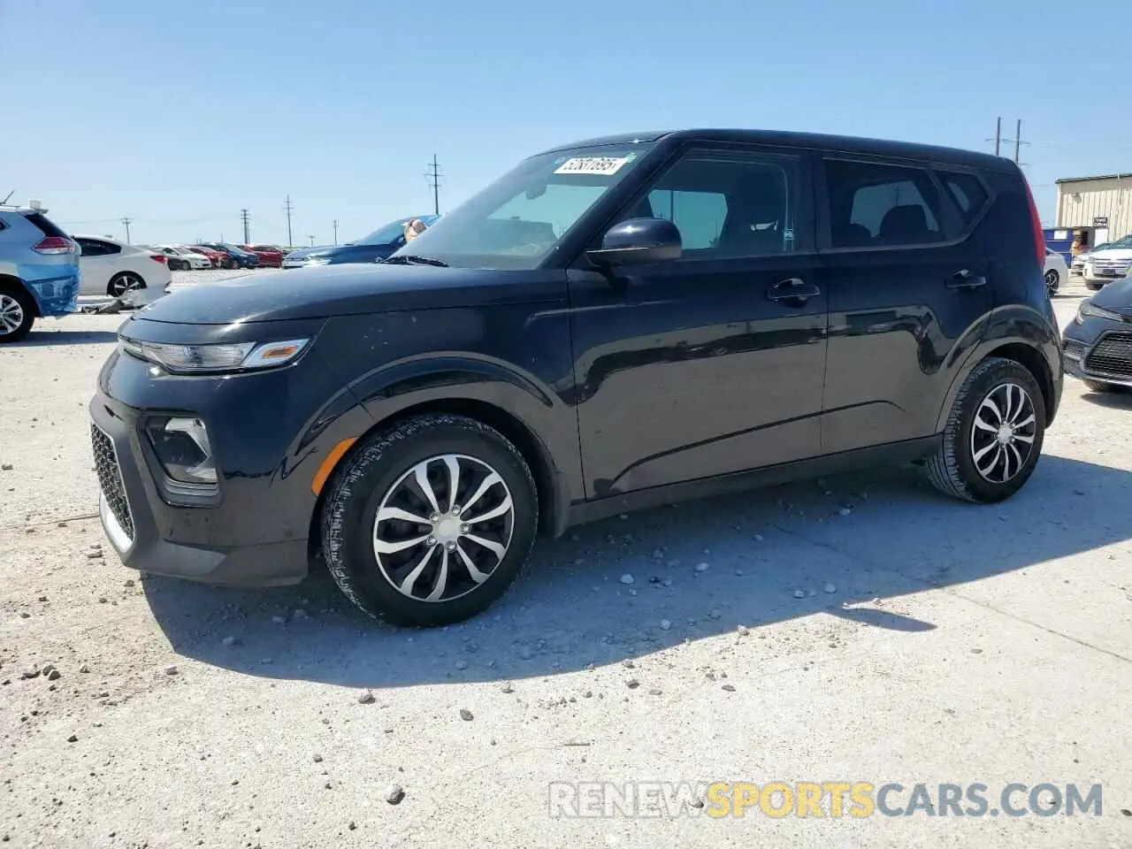 1 Photograph of a damaged car KNDJ23AU1M7142114 KIA SOUL 2021